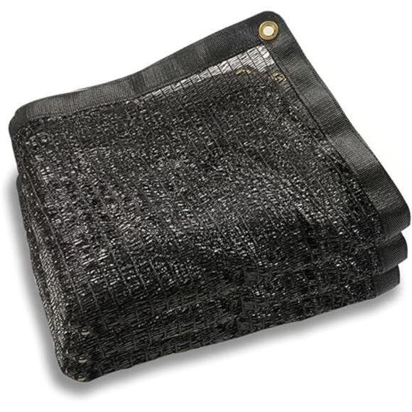 40% 6.5ftx6.5ft Shade Cloth Garden Mesh Sun Shade Netting Sunblock Fabric - Picture 7 of 7